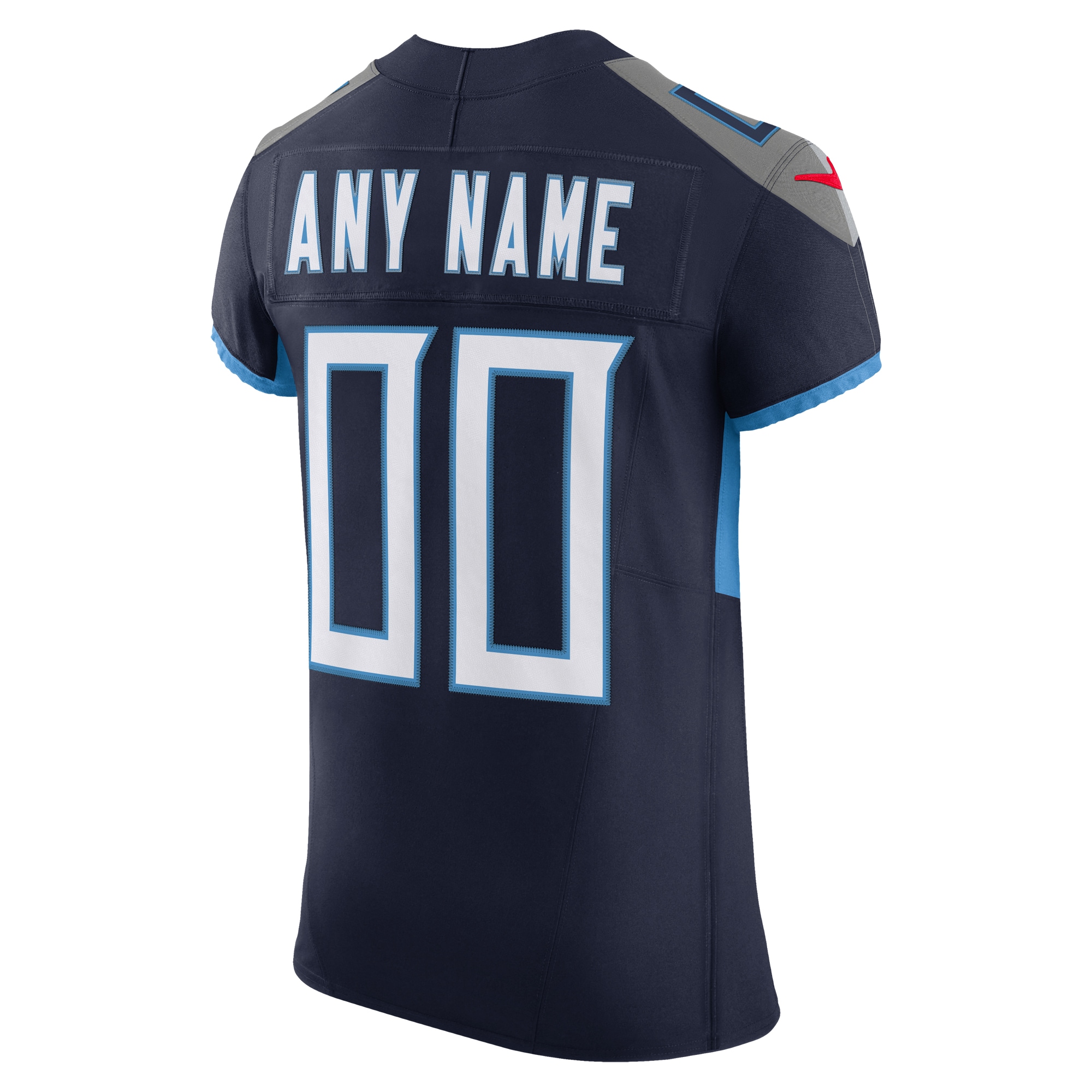 Men's Tennessee Titans Nike Navy Vapor FUSE Elite Custom Jersey