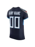 Men's Tennessee Titans Nike Navy Vapor FUSE Elite Custom Jersey