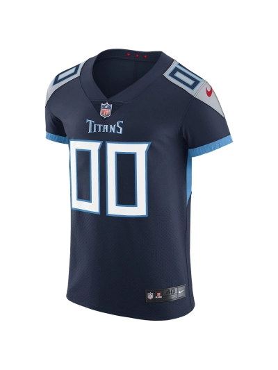 Men's Tennessee Titans Nike Navy Vapor Untouchable Custom Elite Jersey 02