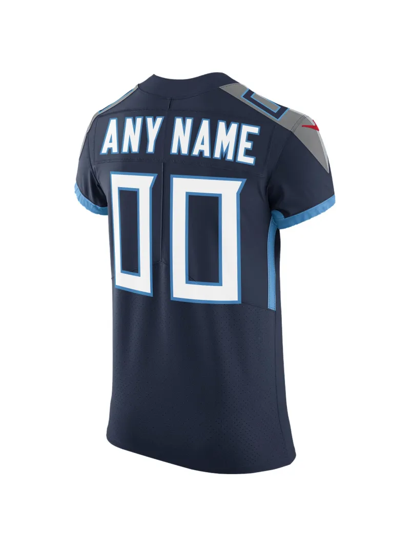 Men's Tennessee Titans Nike Navy Vapor Untouchable Custom Elite Jersey