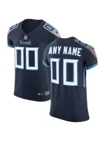 Men's Tennessee Titans Nike Navy Vapor Untouchable Custom Elite Jersey