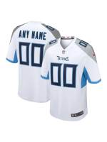 Men's Tennessee Titans Nike White Custom Game Jersey