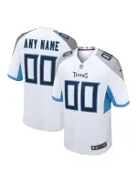 Men's Tennessee Titans Nike White Custom Game Jersey
