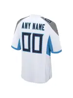 Men's Tennessee Titans Nike White Custom Game Jersey
