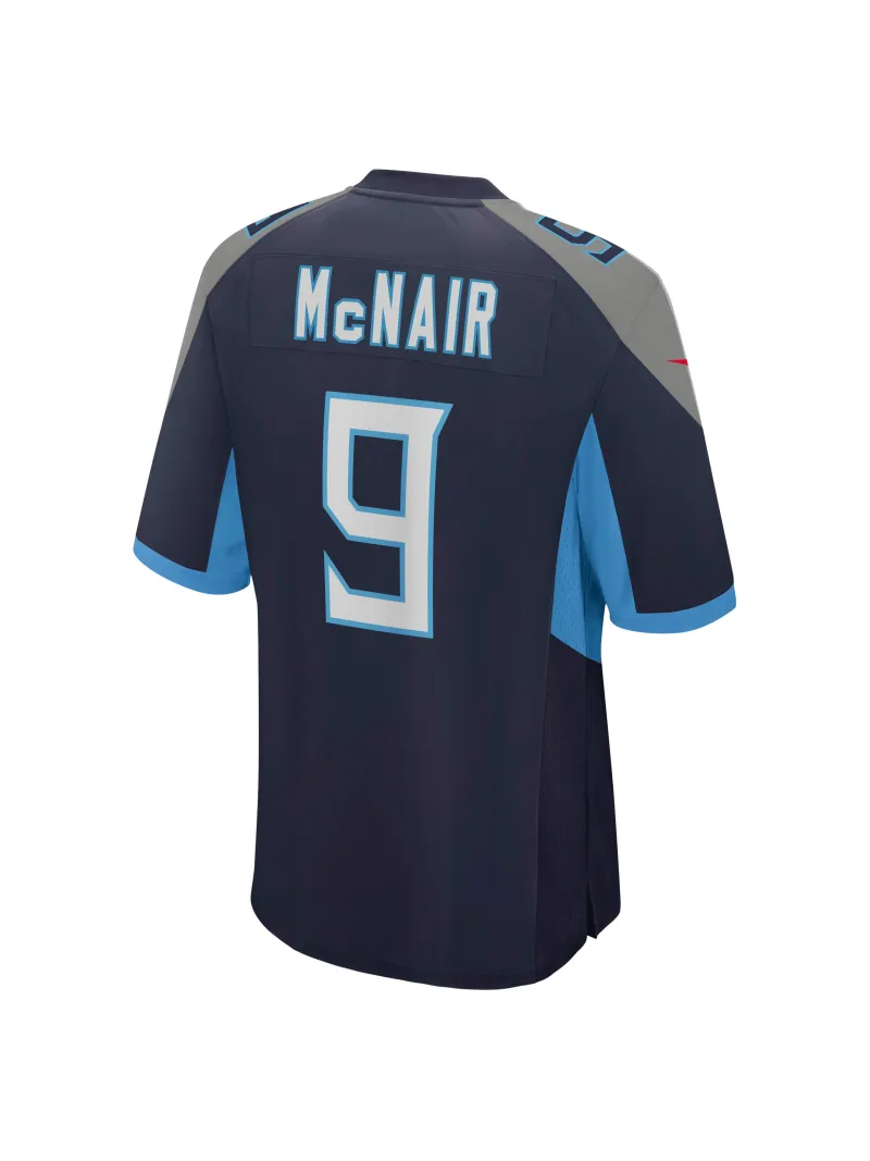 Men's Tennessee Titans Steve McNair Nike Navy Game Retired Player Jersey