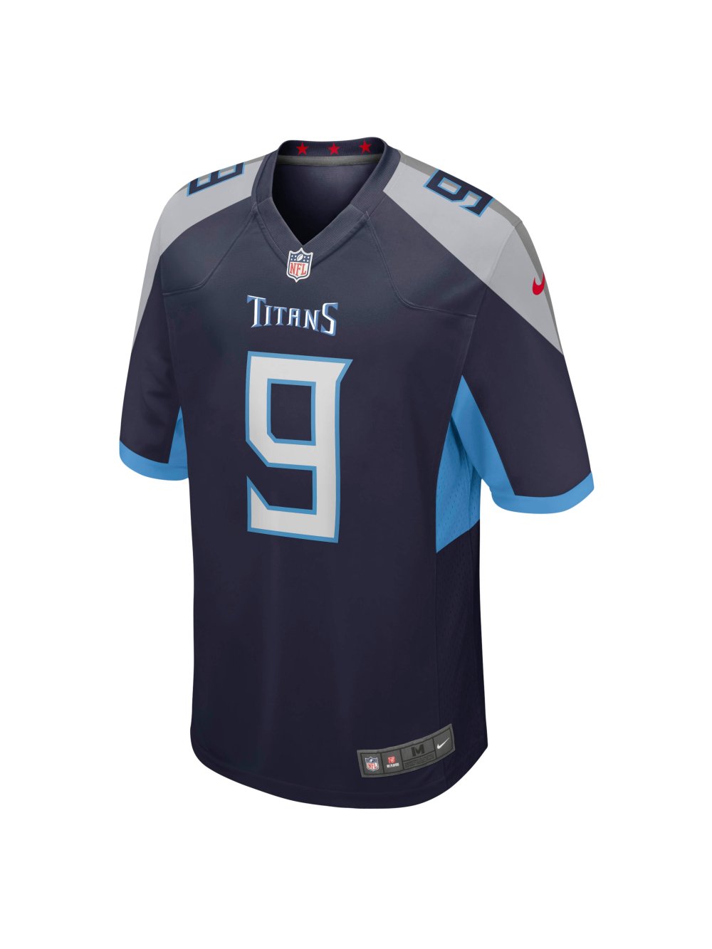 Men's Tennessee Titans Steve McNair Nike Navy Game Retired Player Jersey