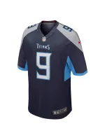 Men's Tennessee Titans Steve McNair Nike Navy Game Retired Player Jersey