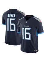 Men's Tennessee Titans Treylon Burks Nike Navy Vapor FUSE Limited Jersey