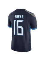 Men's Tennessee Titans Treylon Burks Nike Navy Vapor FUSE Limited Jersey