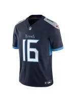 Men's Tennessee Titans Treylon Burks Nike Navy Vapor FUSE Limited Jersey