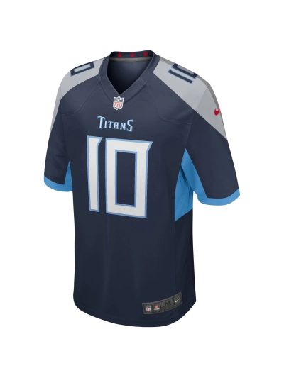 Men's Tennessee Titans Vince Young Nike Navy Game Retired Player Jersey 02