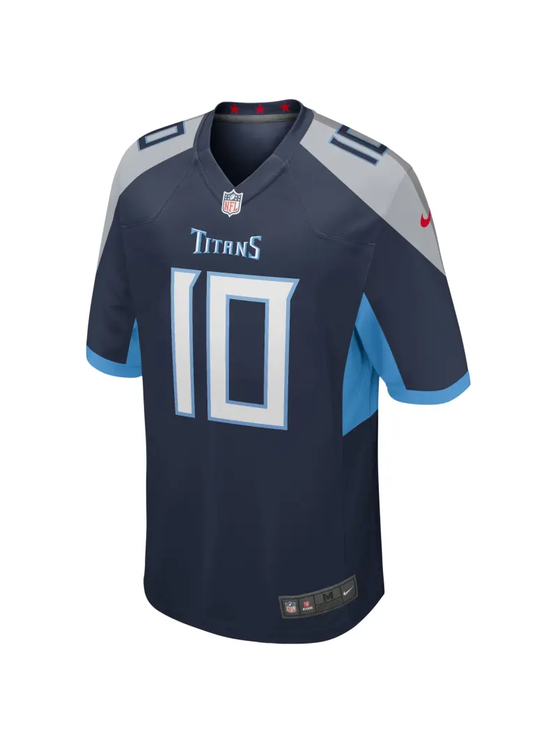 Men's Tennessee Titans Vince Young Nike Navy Game Retired Player Jersey
