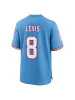 Men's Tennessee Titans Will Levis Nike Light Blue Oilers Retro Players Game Jersey