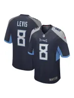 Men's Tennessee Titans Will Levis Nike Navy 2023 NFL Draft Game Jersey