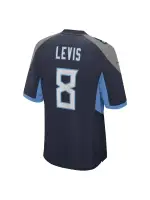 Men's Tennessee Titans Will Levis Nike Navy 2023 NFL Draft Game Jersey