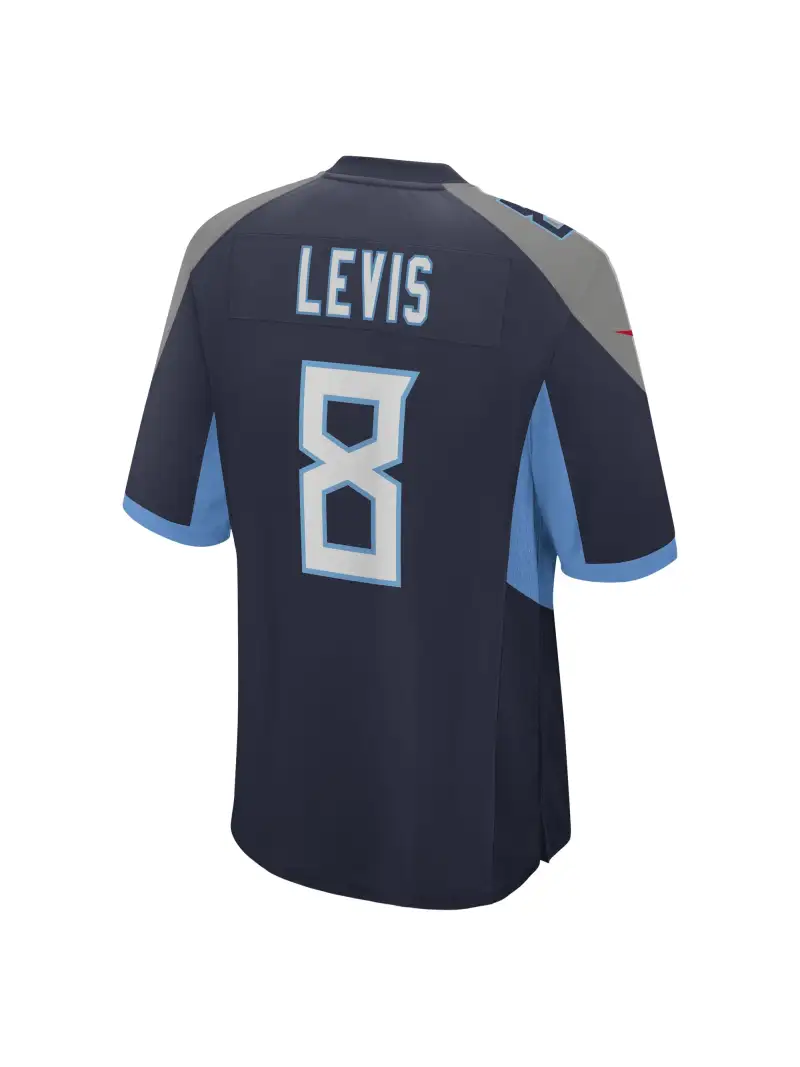 Men's Tennessee Titans Will Levis Nike Navy 2023 NFL Draft Game Jersey