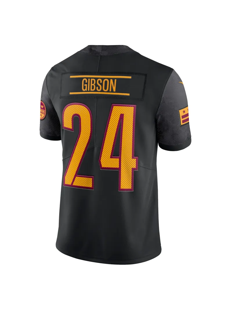Men's Washington Commanders Antonio Gibson Nike Black Alternate Vapor Limited Edition Jersey