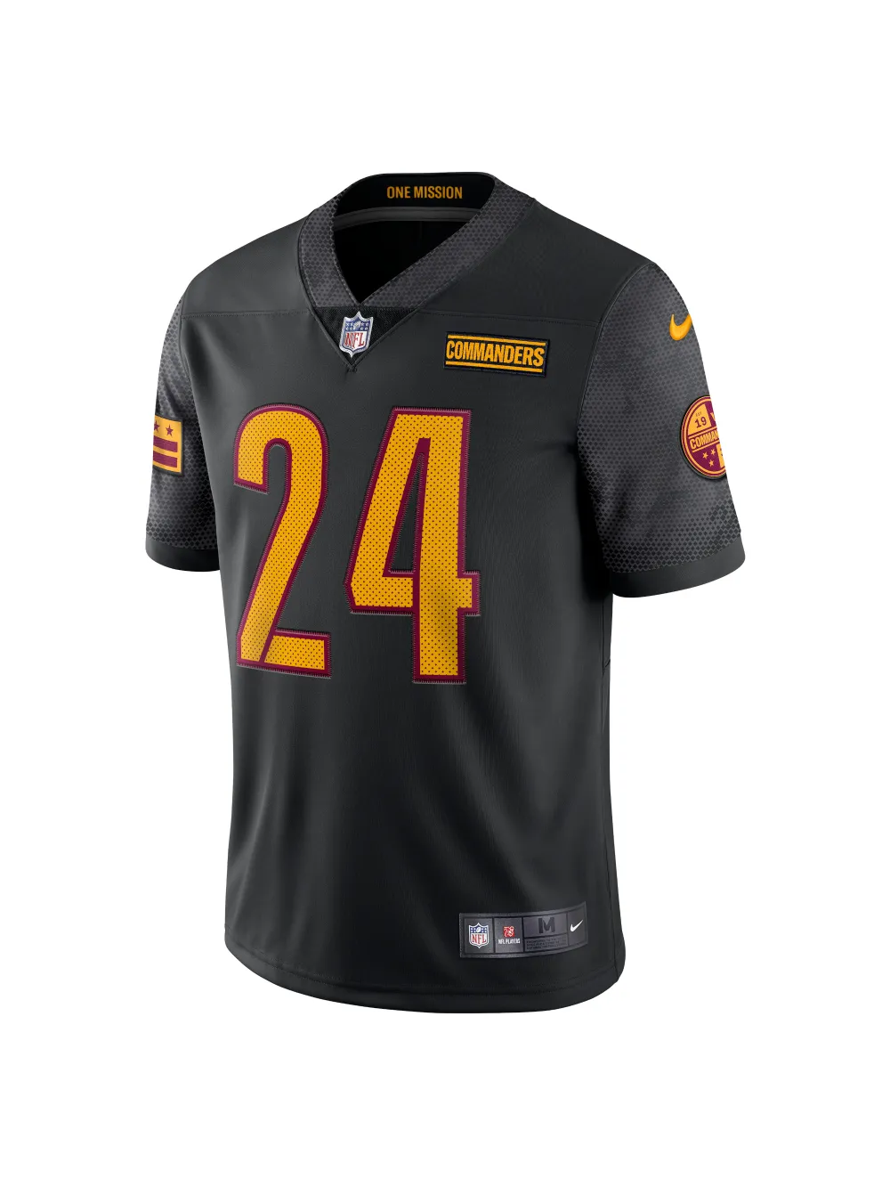 Men's Washington Commanders Antonio Gibson Nike Black Alternate Vapor Limited Edition Jersey