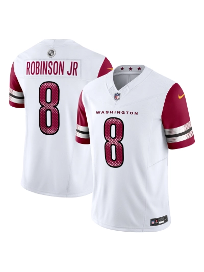 Men's Washington Commanders Brian Robinson Nike White Vapor FUSE Limited Jersey 01