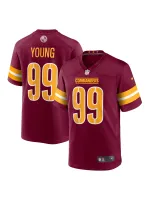 Men's Washington Commanders Chase Young Nike Burgundy Game Jersey