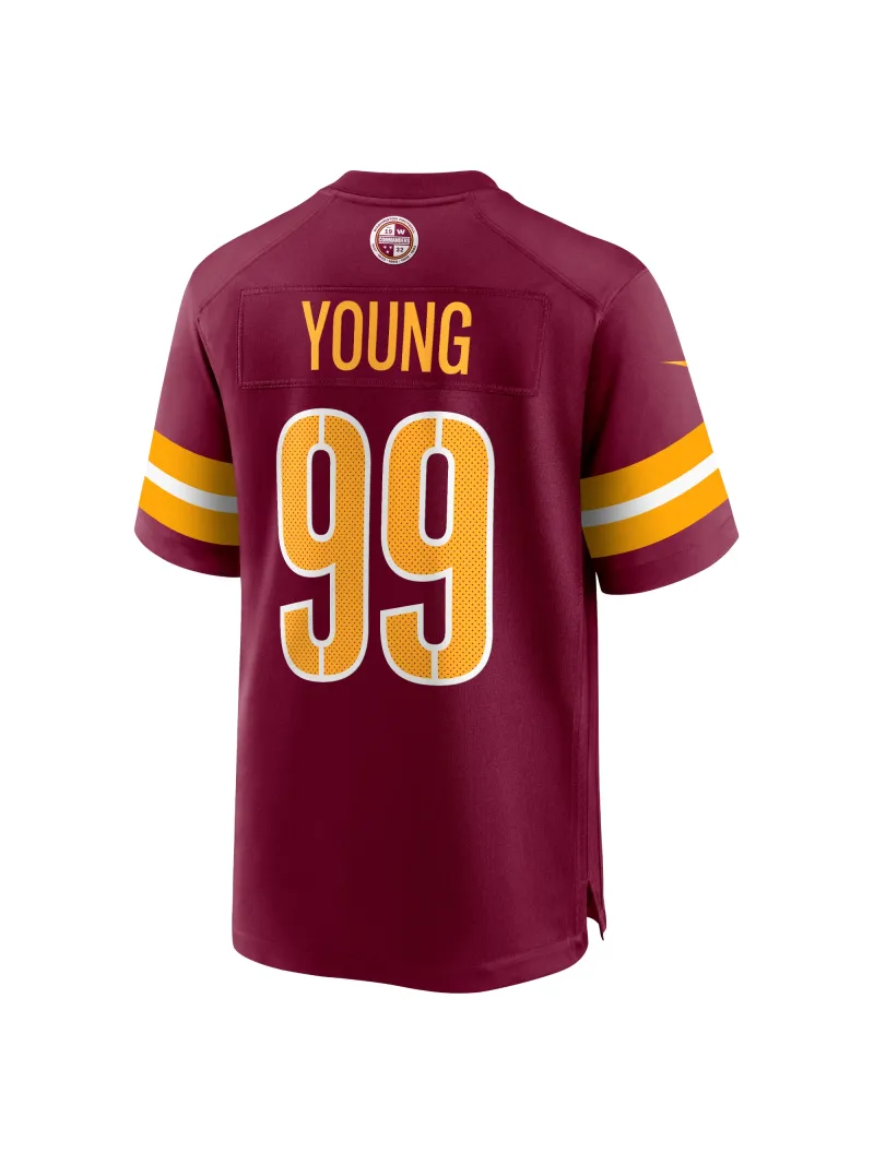 Men's Washington Commanders Chase Young Nike Burgundy Game Jersey