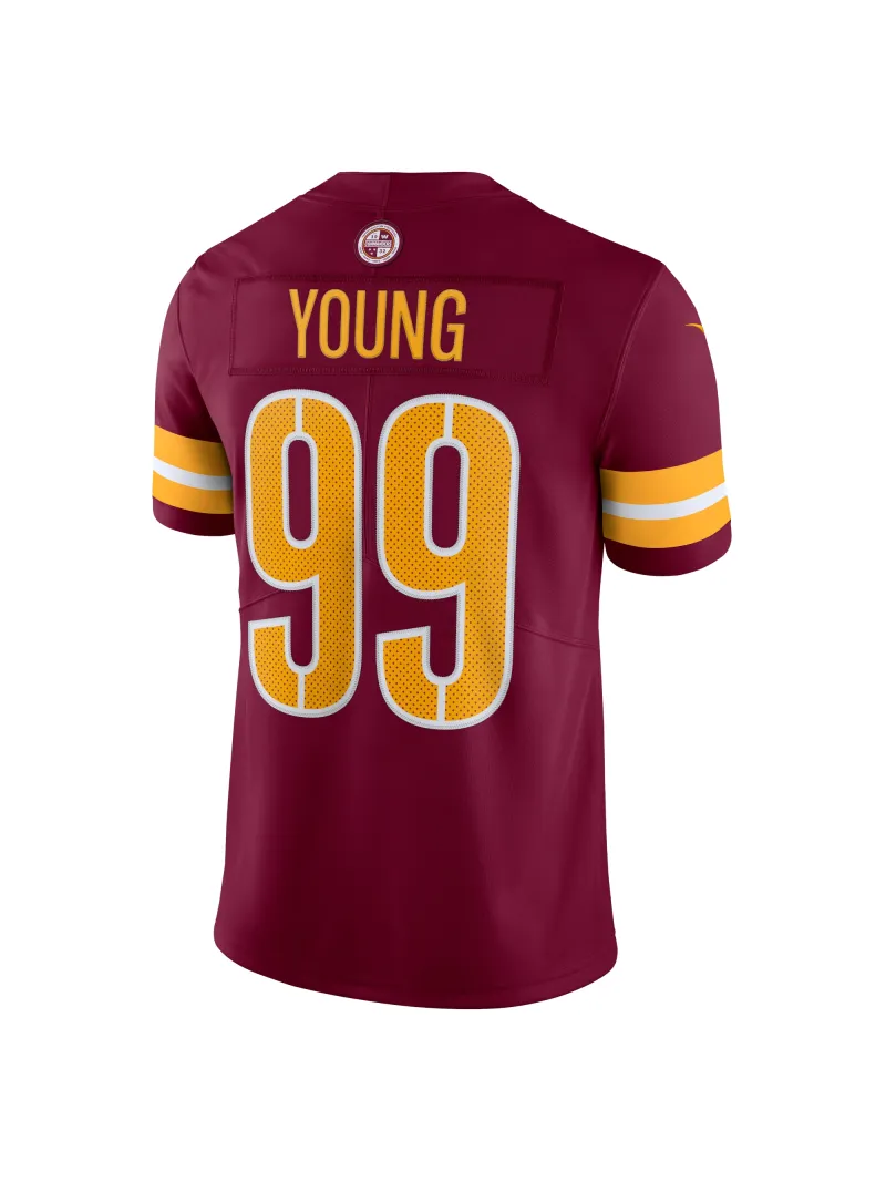 Men's Washington Commanders Chase Young Nike Burgundy Vapor Elite Jersey