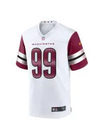 Men's Washington Commanders Chase Young White Game Jersey
