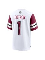 Men's Washington Commanders Jahan Dotson Nike White Vapor FUSE Limited Jersey