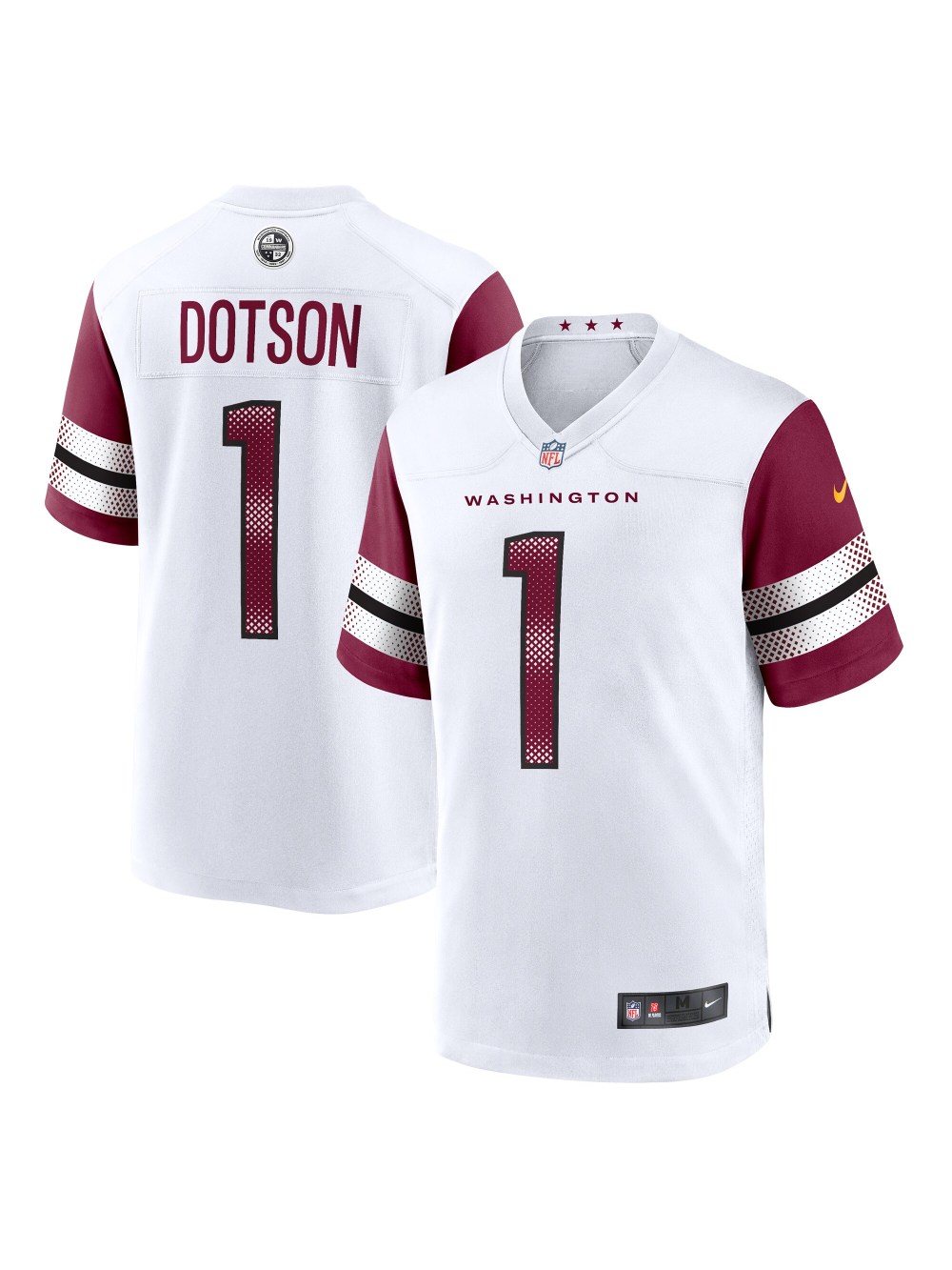 Men's Washington Commanders Jahan Dotson Nike White Vapor FUSE Limited Jersey