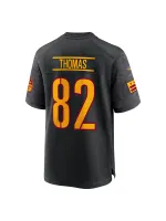 Men's Washington Commanders Logan Thomas Nike Black Alternate Jersey