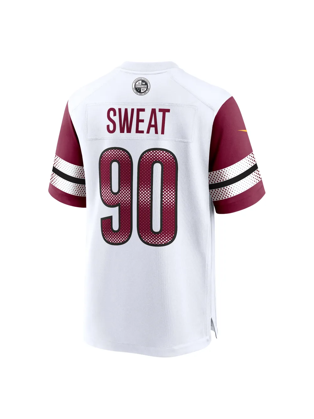 Men's Washington Commanders Montez Sweat Nike White Game Jersey