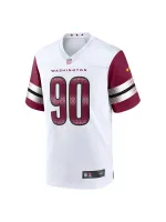 Men's Washington Commanders Montez Sweat Nike White Game Jersey