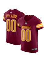 Men's Washington Commanders Nike Burgundy Vapor Untouchable Elite Custom Jersey