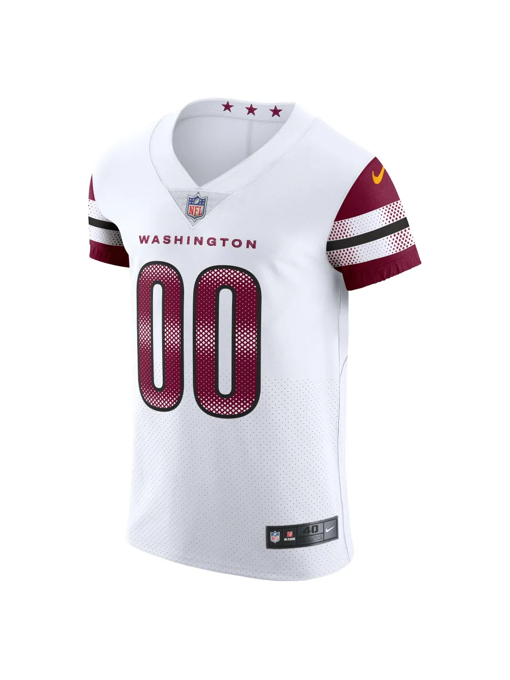 Men's Washington Commanders Nike White Vapor Untouchable Elite Custom Jersey