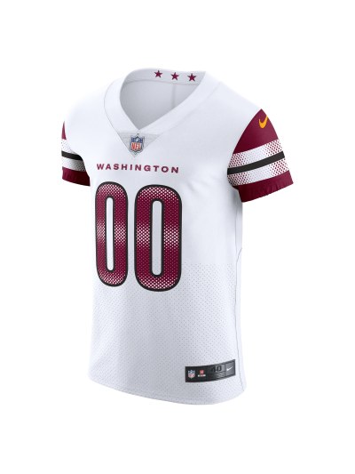 Men's Washington Commanders Nike White Vapor Untouchable Elite Custom Jersey 02