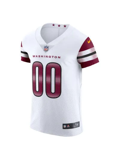 Men's Washington Commanders Nike White Vapor Untouchable Elite Custom Jersey 02