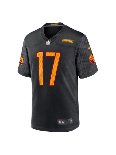 Men's Washington Commanders Terry McLaurin Nike Black Alternate Jersey 02