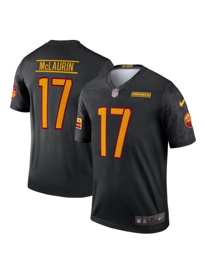 Men's Washington Commanders Terry McLaurin Nike Black Alternate Legends Jersey 01