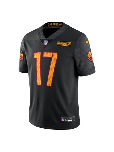 Men's Washington Commanders Terry McLaurin Nike Black Alternate Vapor Untouchable Limited Edition Jersey 02