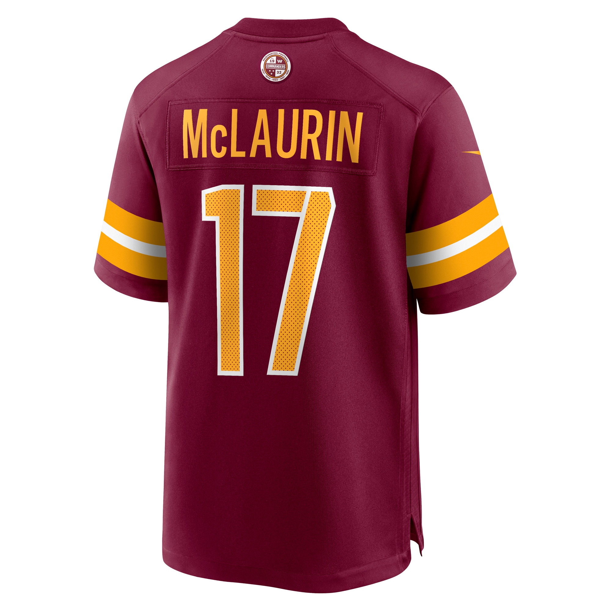 Men's Washington Commanders Terry McLaurin Nike Burgundy Players Game Jersey