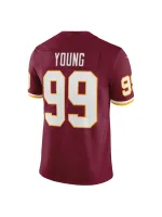 Men's Washington Football Team Chase Young Nike Burgundy Vapor Limited Jersey