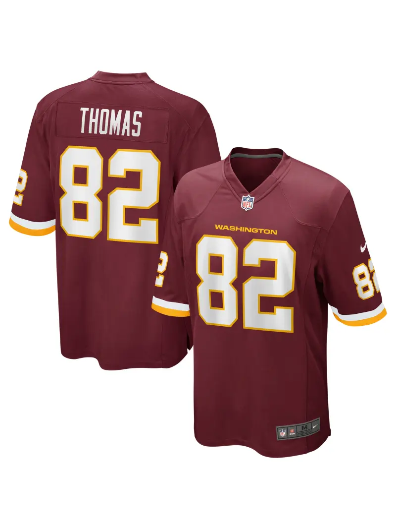 Men's Washington Football Team Logan Thomas Nike Burgundy Jersey