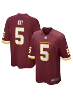 Men's Washington Football Team Tress Way Nike Burgundy Game Jersey