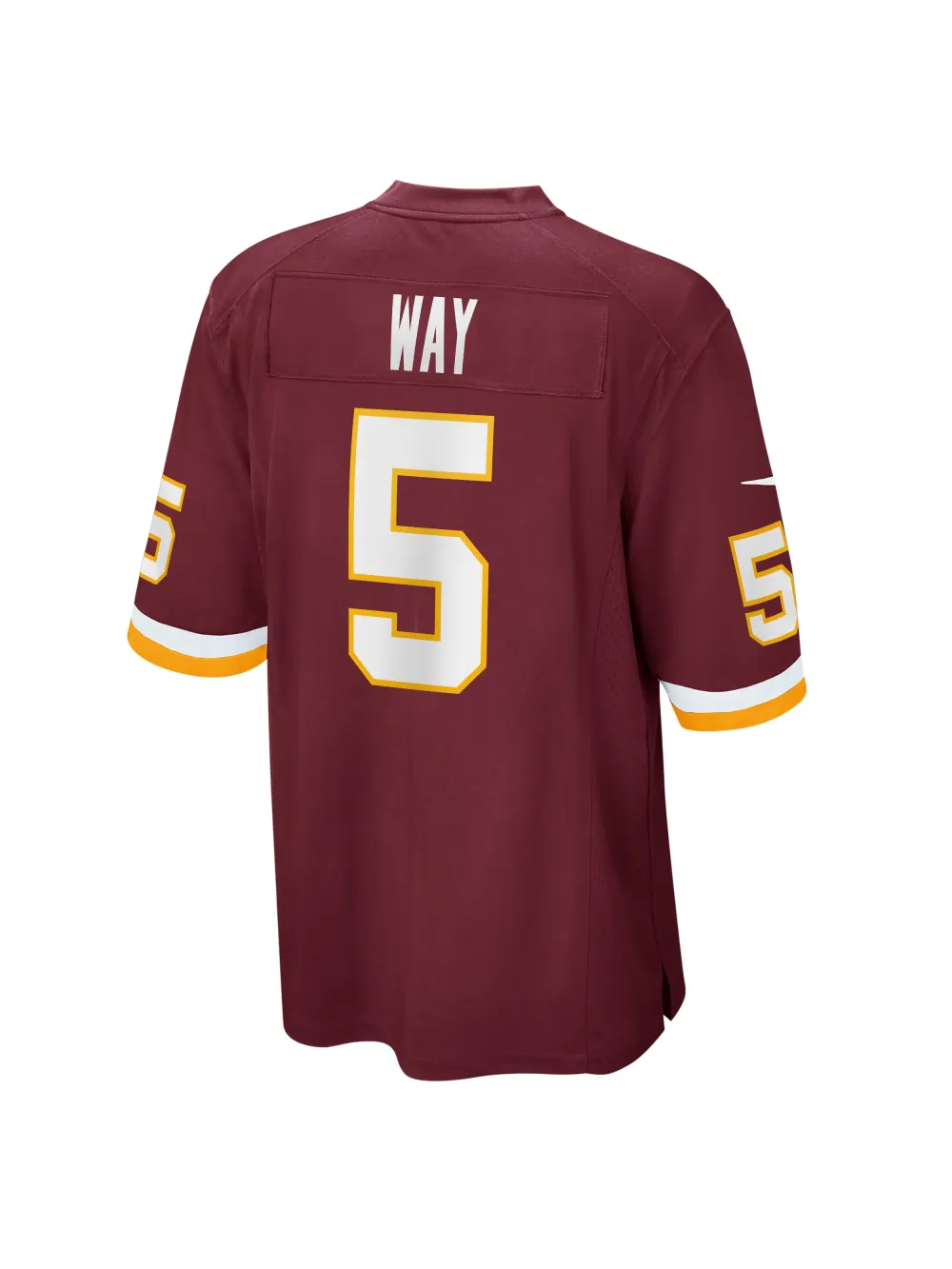 Men's Washington Football Team Tress Way Nike Burgundy Game Jersey