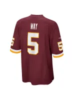 Men's Washington Football Team Tress Way Nike Burgundy Game Jersey