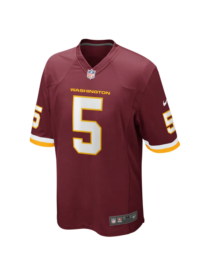 Men's Washington Football Team Tress Way Nike Burgundy Game Jersey