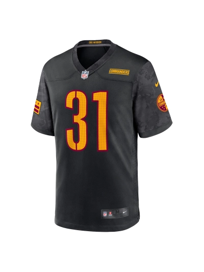 Mens Washington Commanders Kamren Curl Nike Black Alternate 02