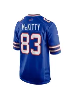  Men's Buffalo Bills Tre McKitty Nike Royal Team Game Jersey