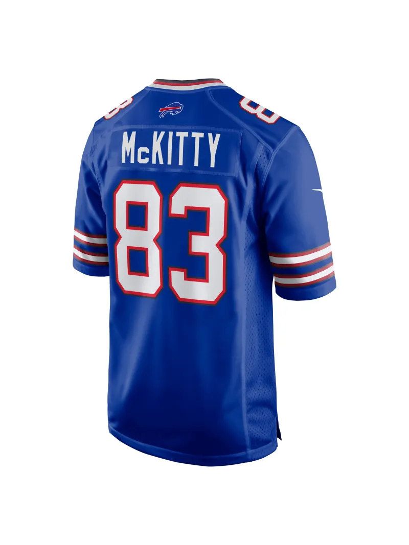  Men's Buffalo Bills Tre McKitty Nike Royal Team Game Jersey