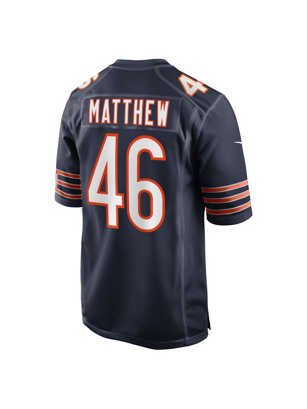  Men's Chicago Bears Christian Matthew Nike Navy Game Jersey
